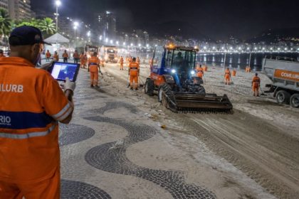 Tecnologia na limpeza urbana: como a Comlurb redefine a gestão de grandes eventos após megashows em Copacabana