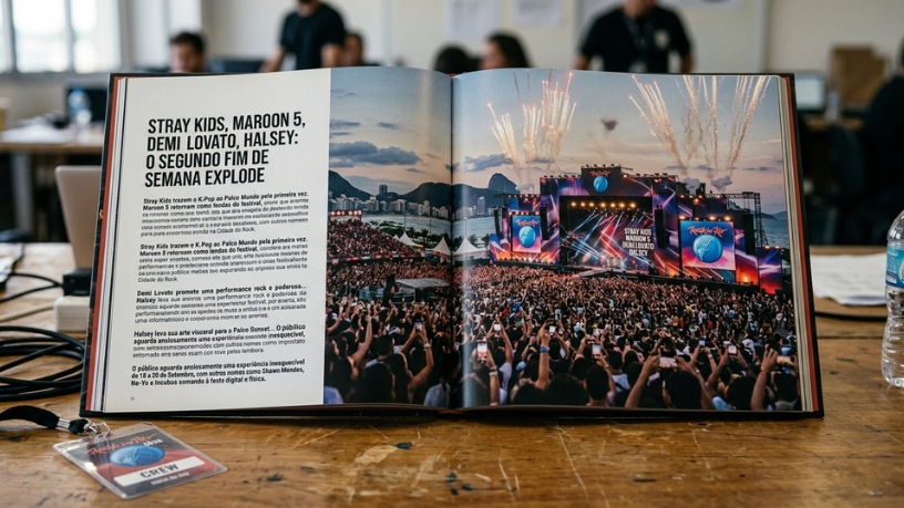 Rock in Rio 2026: segundo fim de semana terá Stray Kids, Maroon 5, Demi Lovato, Halsey e mais; veja o que esperar