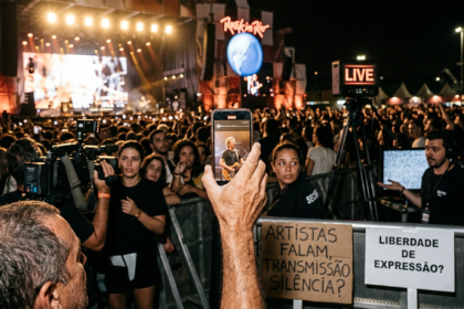 Supercombo no Rock in Rio 2026: discurso político interrompe transmissão e reacende debate sobre artistas em shows
